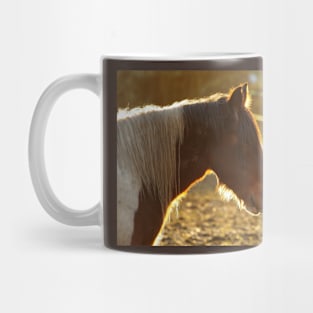 sunset horse Mug